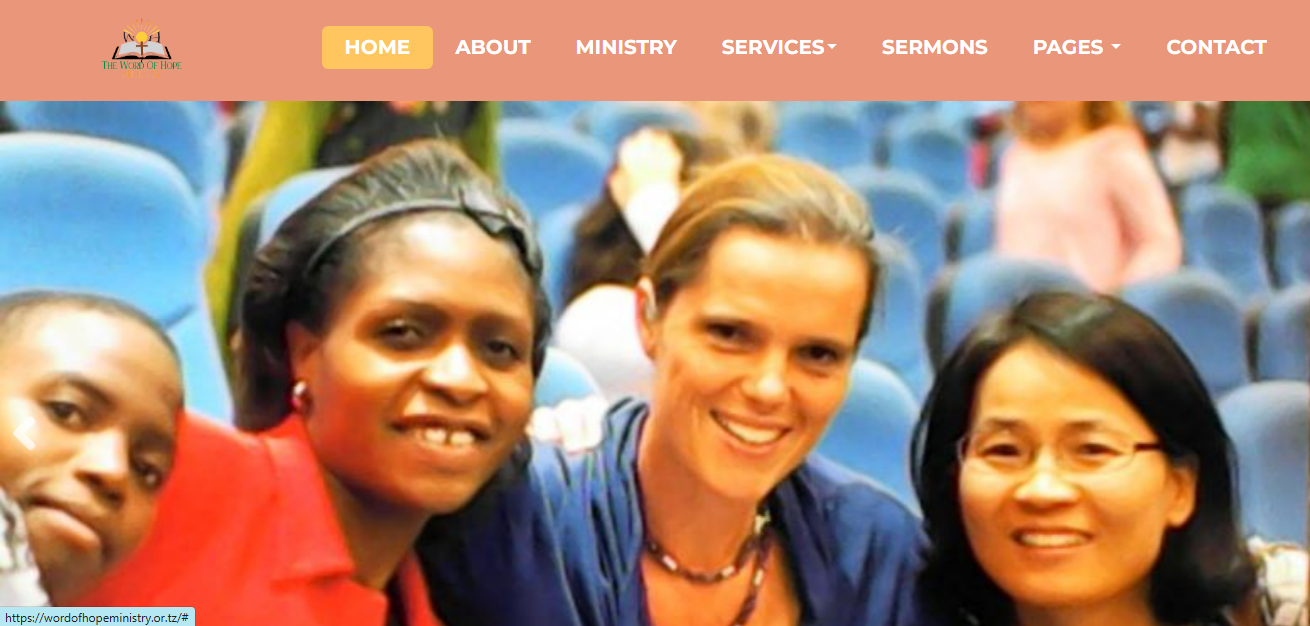 Website Development for Word of Hope Ministry